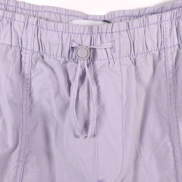 ZARA Women Purple Lilac Parachute Relaxed Pants Elastic Waist‎ 5520/7/629 MEDIUM - Picture 10 of 14